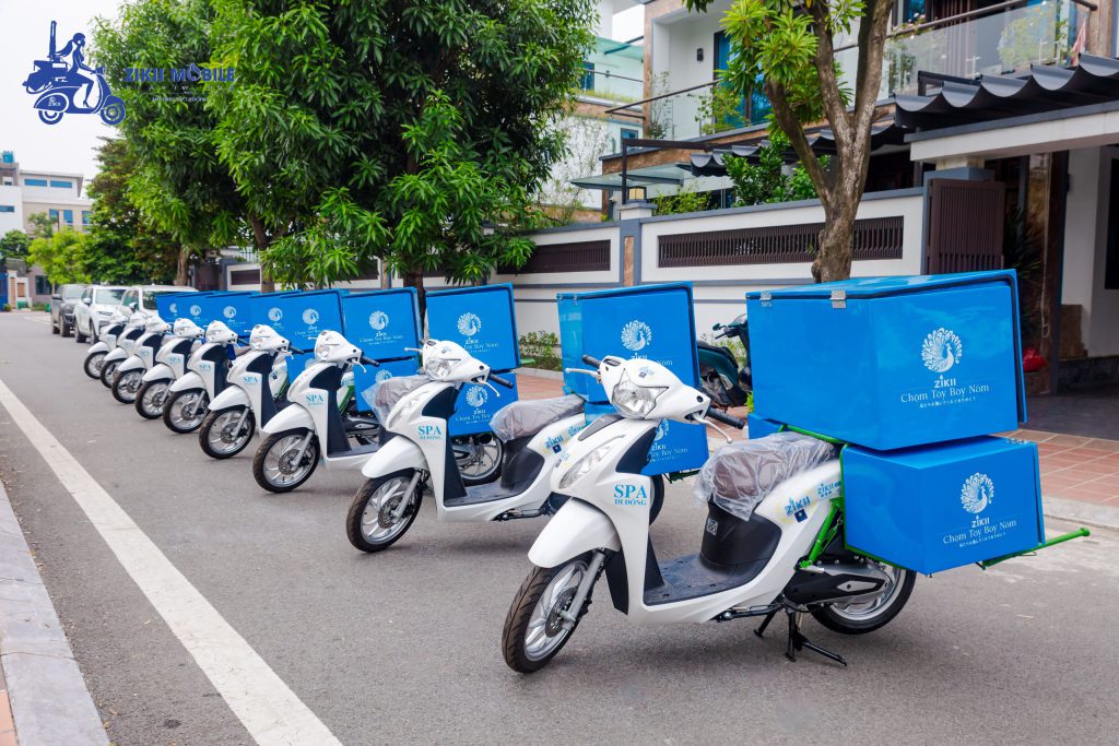 Linh hoạt của SPA DI ĐỘNG trong công việc ở nhiều địa điểm khác nhau.