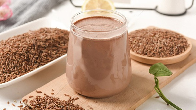 Sữa gạo chế biến từ gạo lứt đặc biệt có lợi cho sức khỏe và quá trình giảm cân